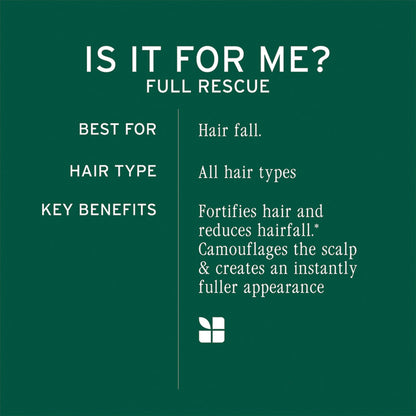 Biolage Full Rescue Conditioner for Hair Breakage with Rosemary Oil, 74% Resistance to Hairfall