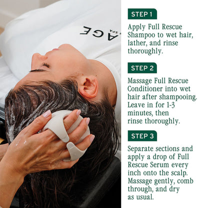 Biolage Full Rescue Conditioner for Hair Breakage with Rosemary Oil, 74% Resistance to Hairfall
