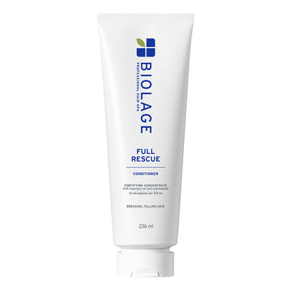 Biolage Full Rescue Conditioner for Hair Breakage with Rosemary Oil, 74% Resistance to Hairfall