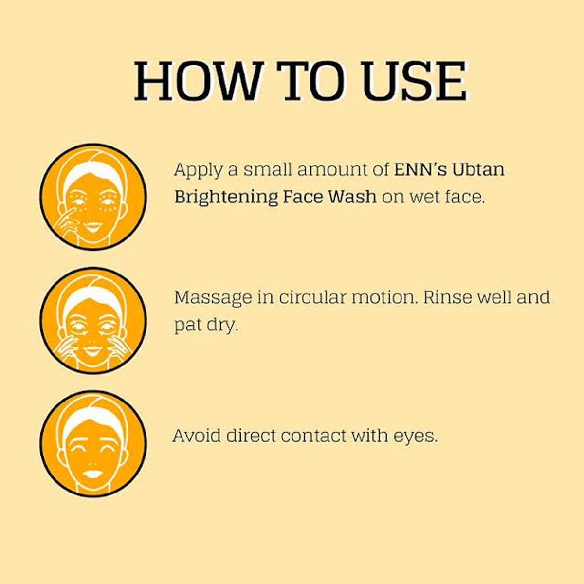 ENN Litt Up Ubtan Face Wash for brightening and tan removal, showing a clear tube with natural ingredients and vibrant packaging.