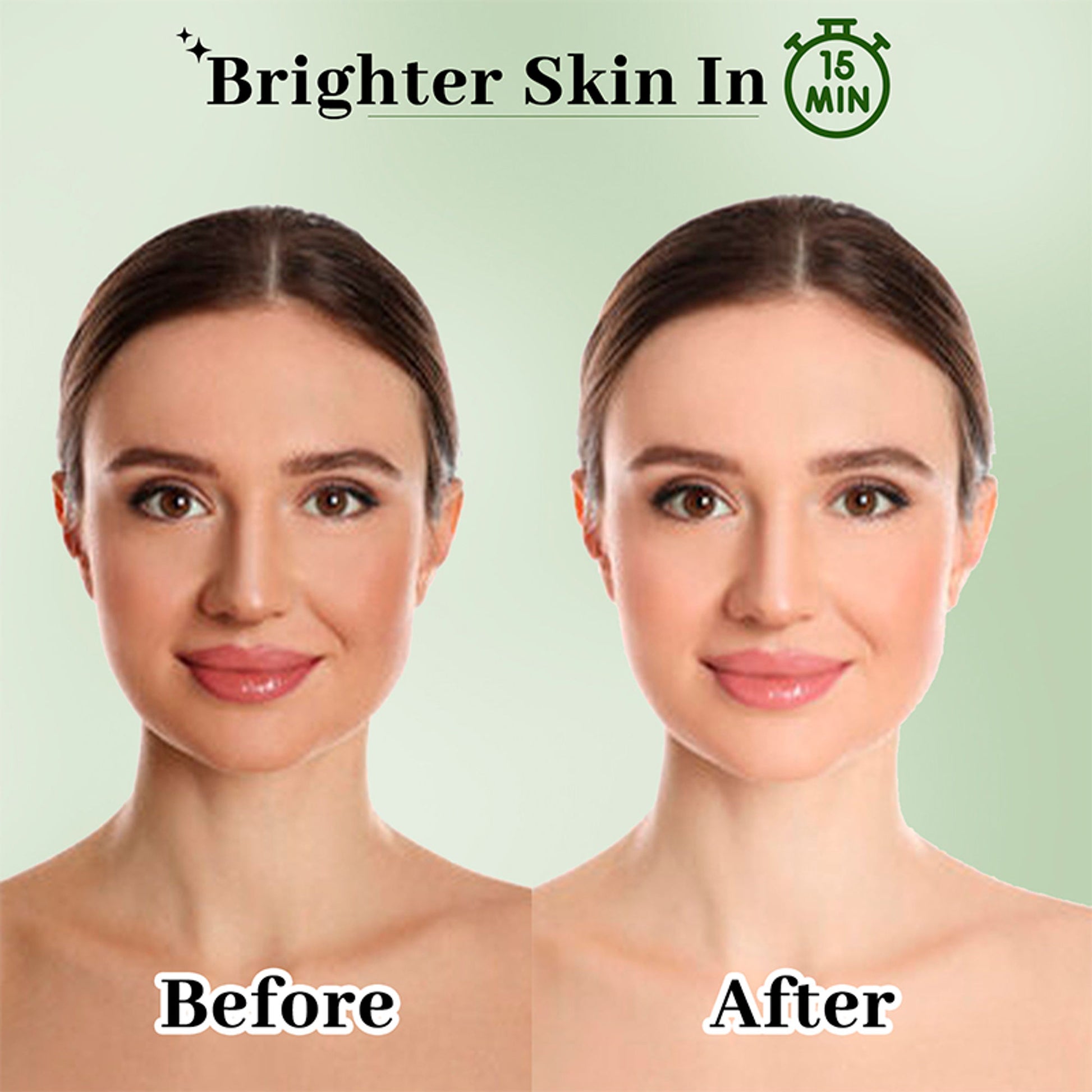 ENN Cica Latte De-Tan Clay Mask with Matcha, Coffee & Cica for Brightening & Oil Control