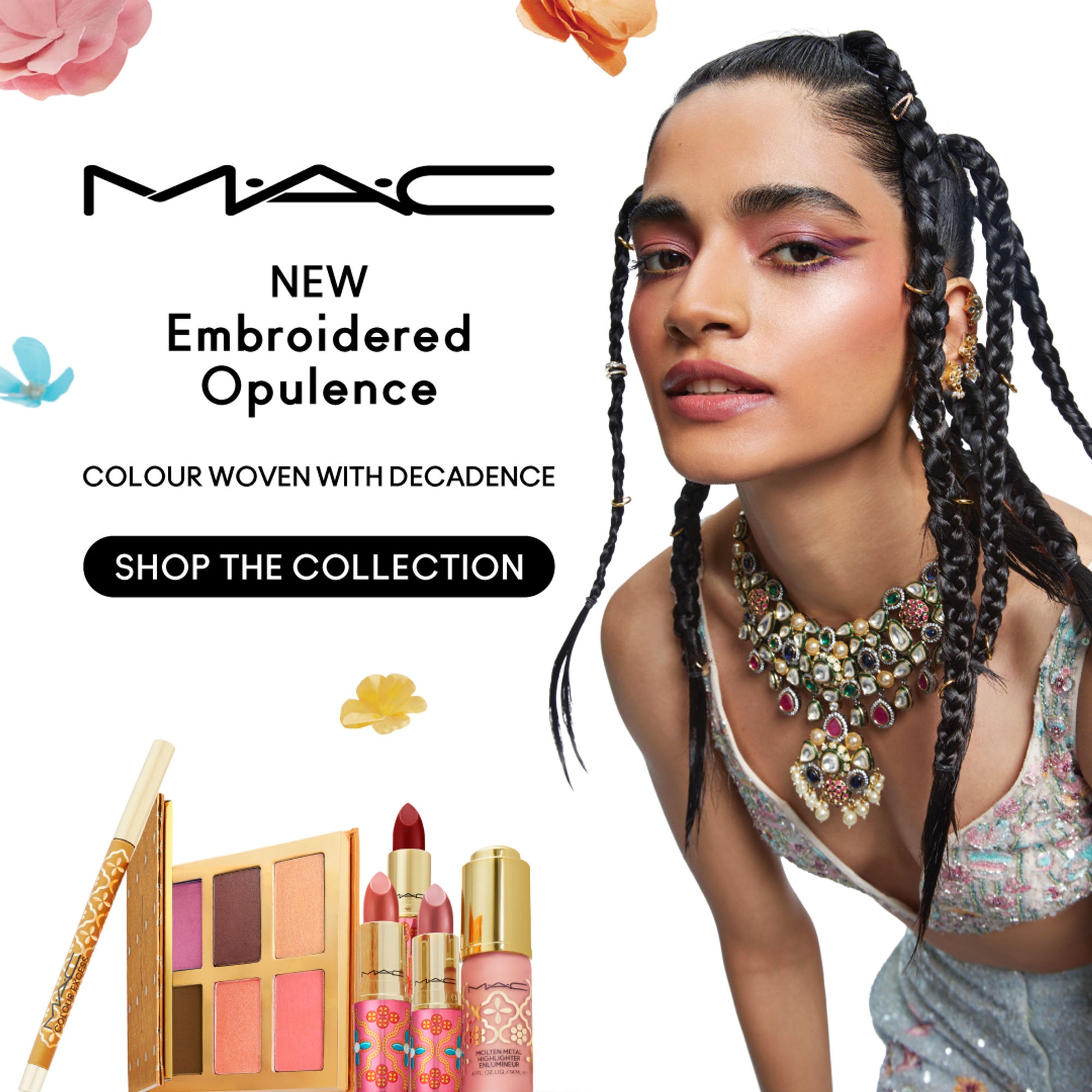 M.A.C Eye Shadow X6 - Embroidered Opulence (Embroidered Opulence Collection)