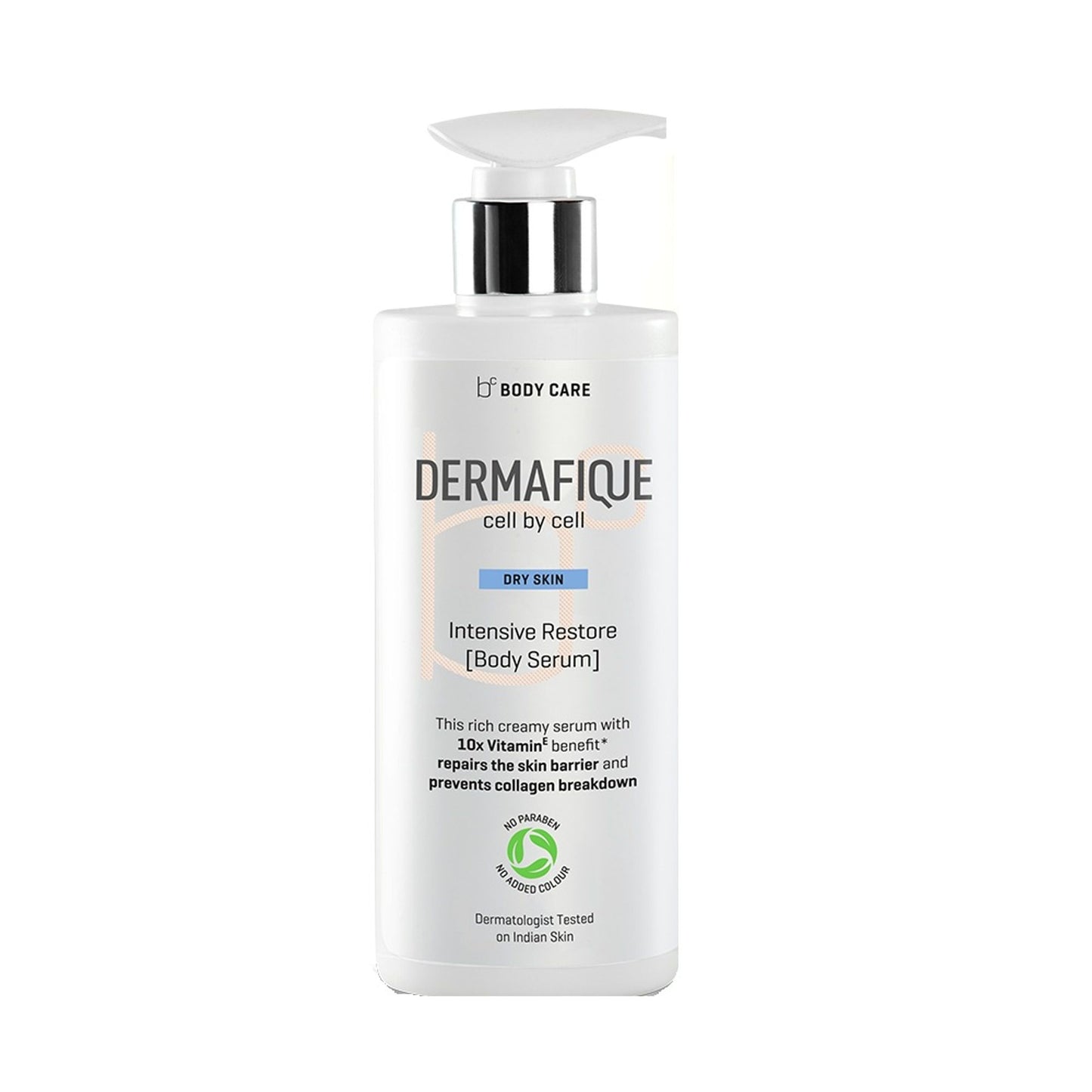 Dermafique Intensive Restore Body Lotion Serum - 18% Emollients, Quick Absorbing & Non-Sticky
