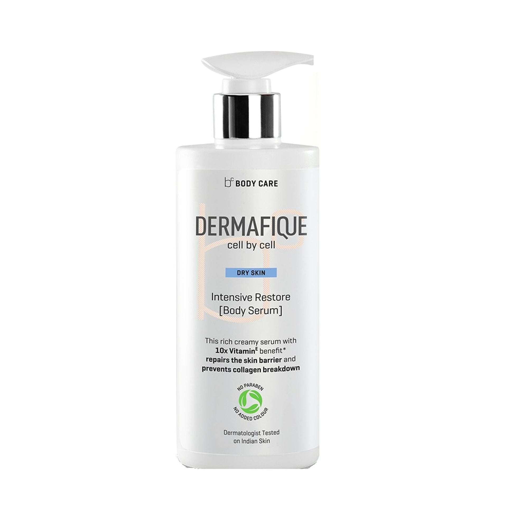 Dermafique Intensive Restore Body Lotion Serum - 18% Emollients, Quick Absorbing & Non-Sticky