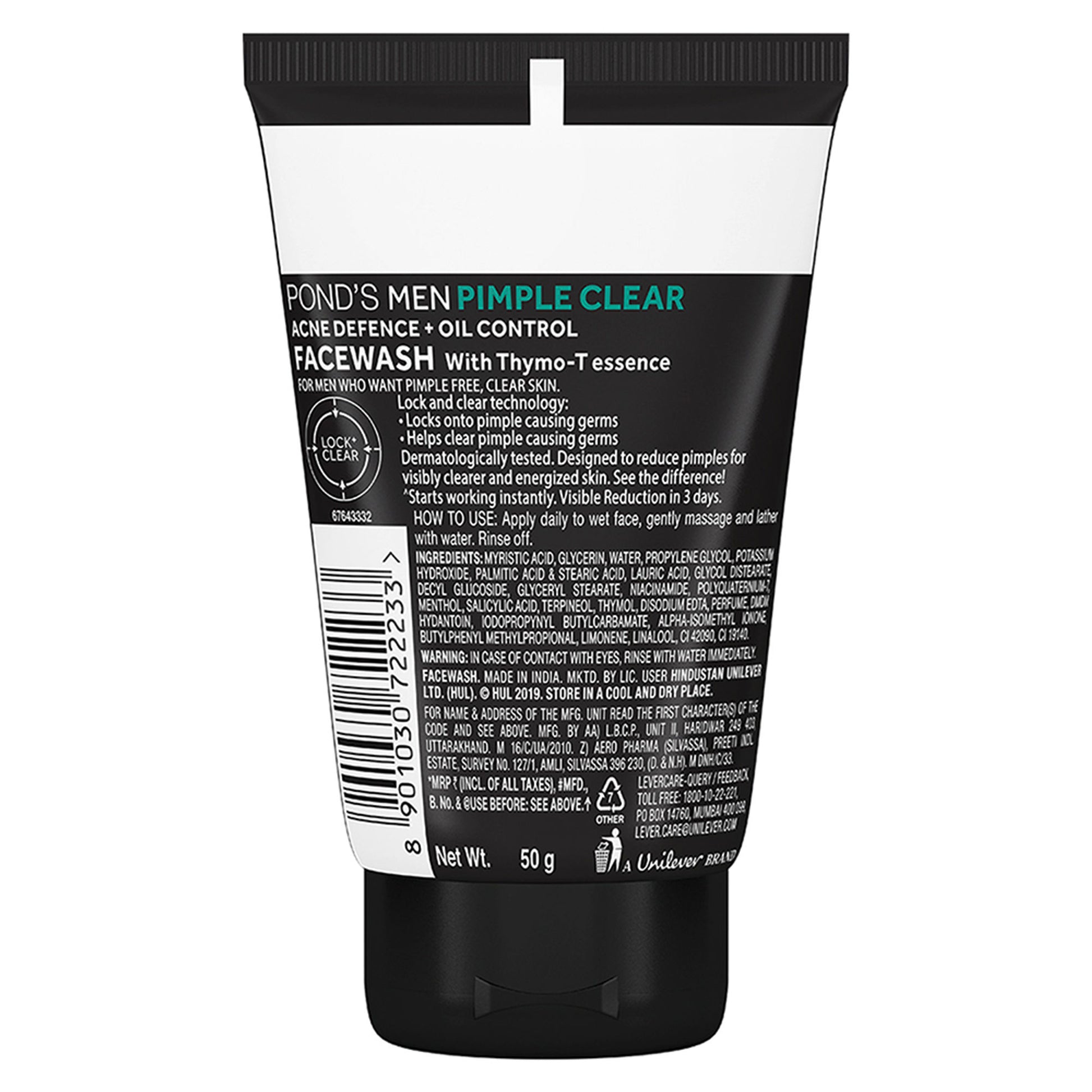 Ponds Men Pimple Clear Face Wash