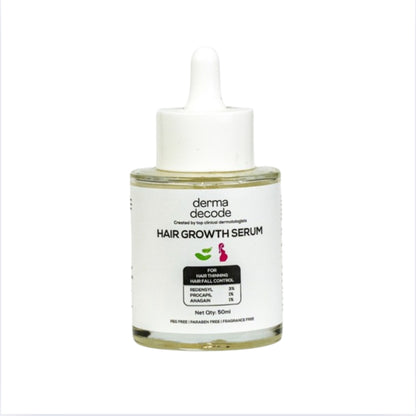 Derma Decode Anti Hair Fall and Hair Growth Serum with 3% Redensyl 1% Procapil & Rosemary Extract