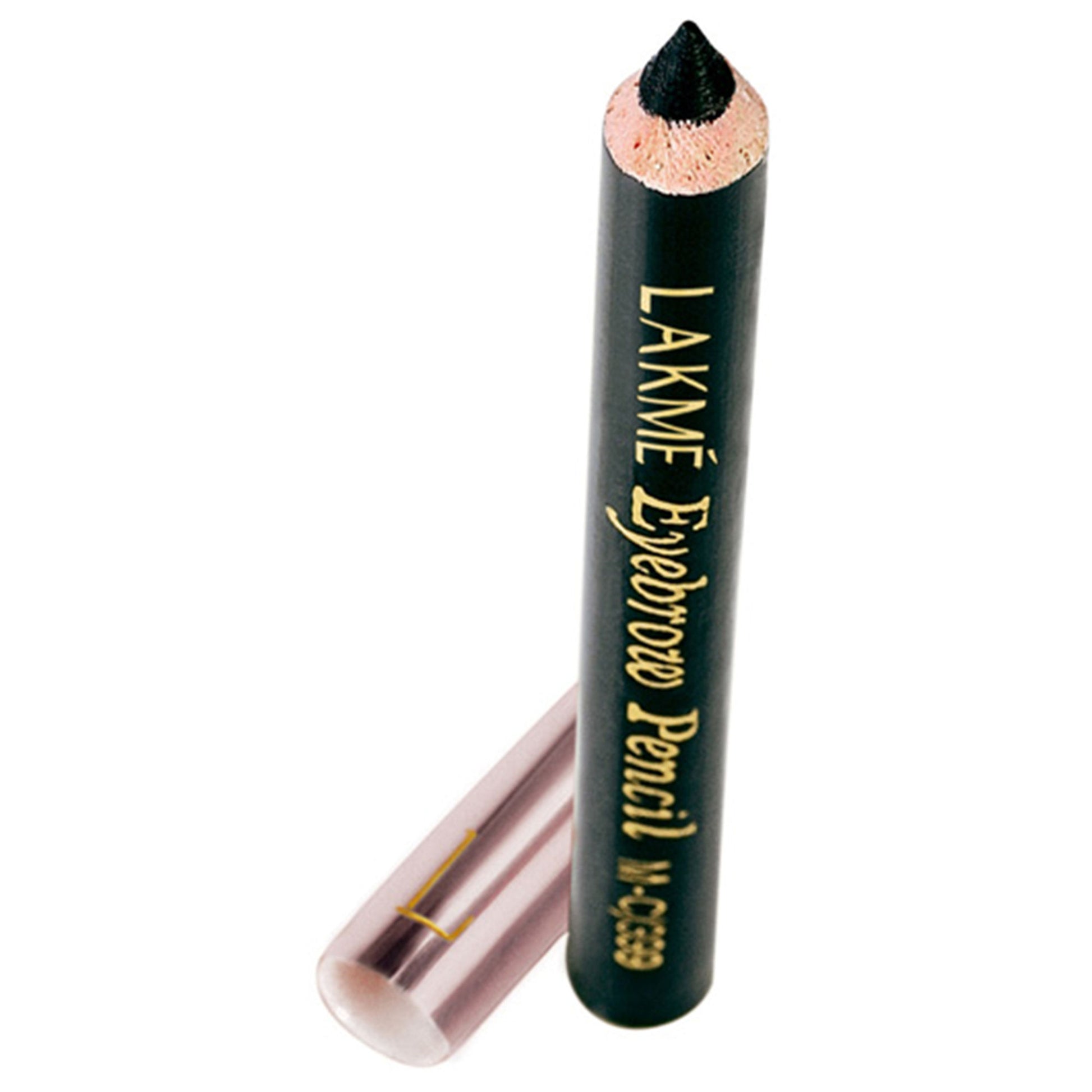 Lakme Black Eyebrow Pencil, Smudgeproof & Water-resistant