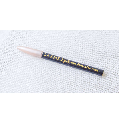 Lakme Black Eyebrow Pencil, Smudgeproof & Water-resistant