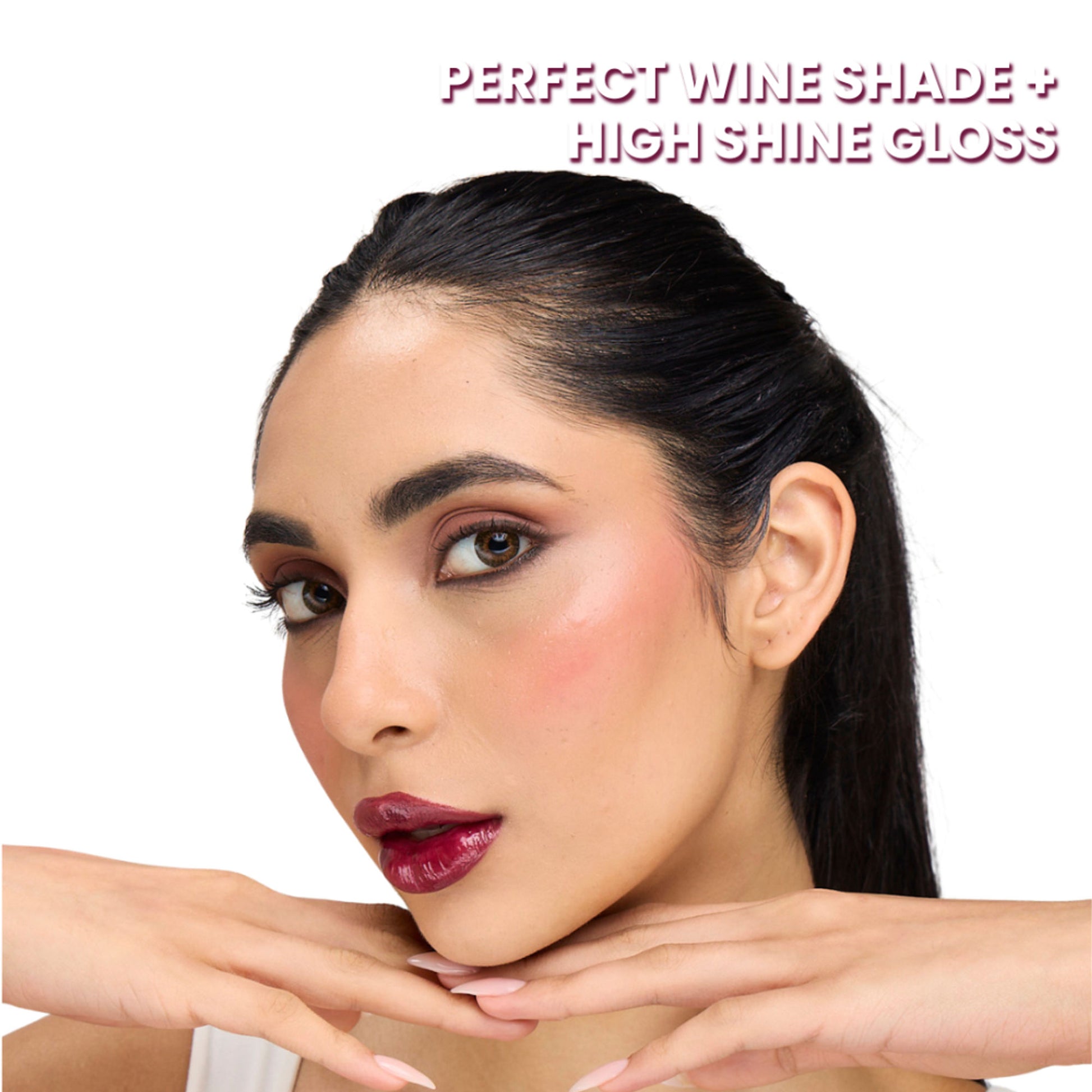 The Skin Diet Company Lip Barrier Tint To Hydrate & Plump Dry, Pigmented Lips - Wine Crush