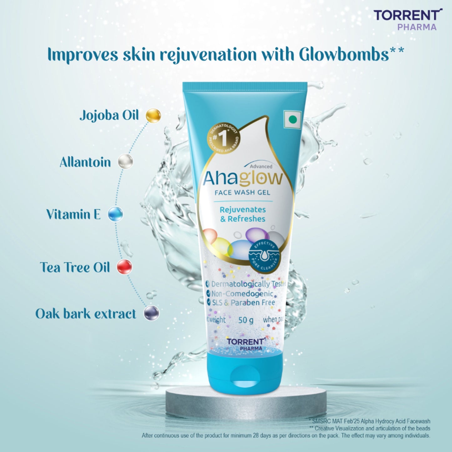 Ahaglow Advanced Face Wash Gel