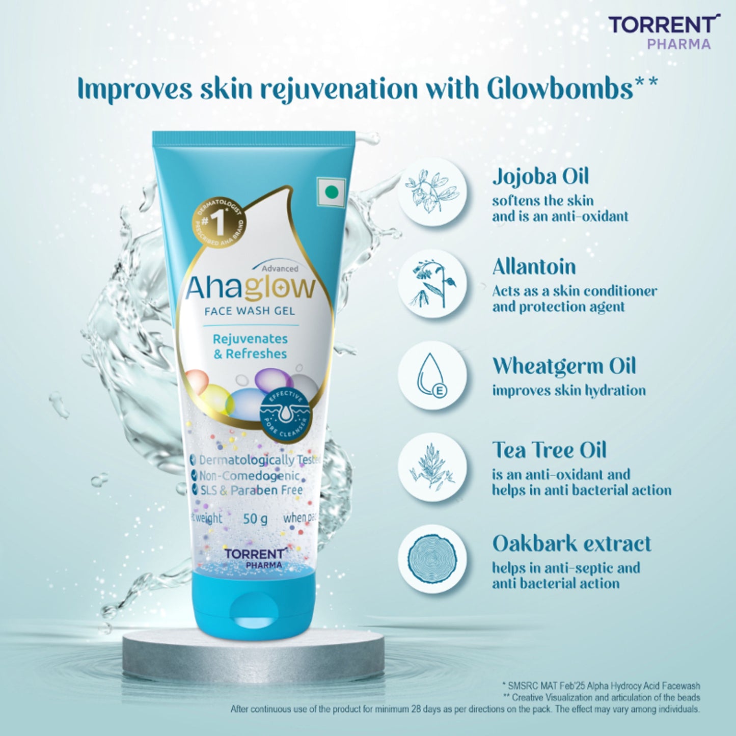 Ahaglow Advanced Face Wash Gel