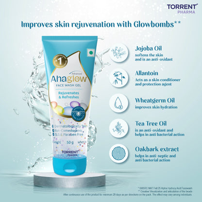 Ahaglow Advanced Face Wash Gel