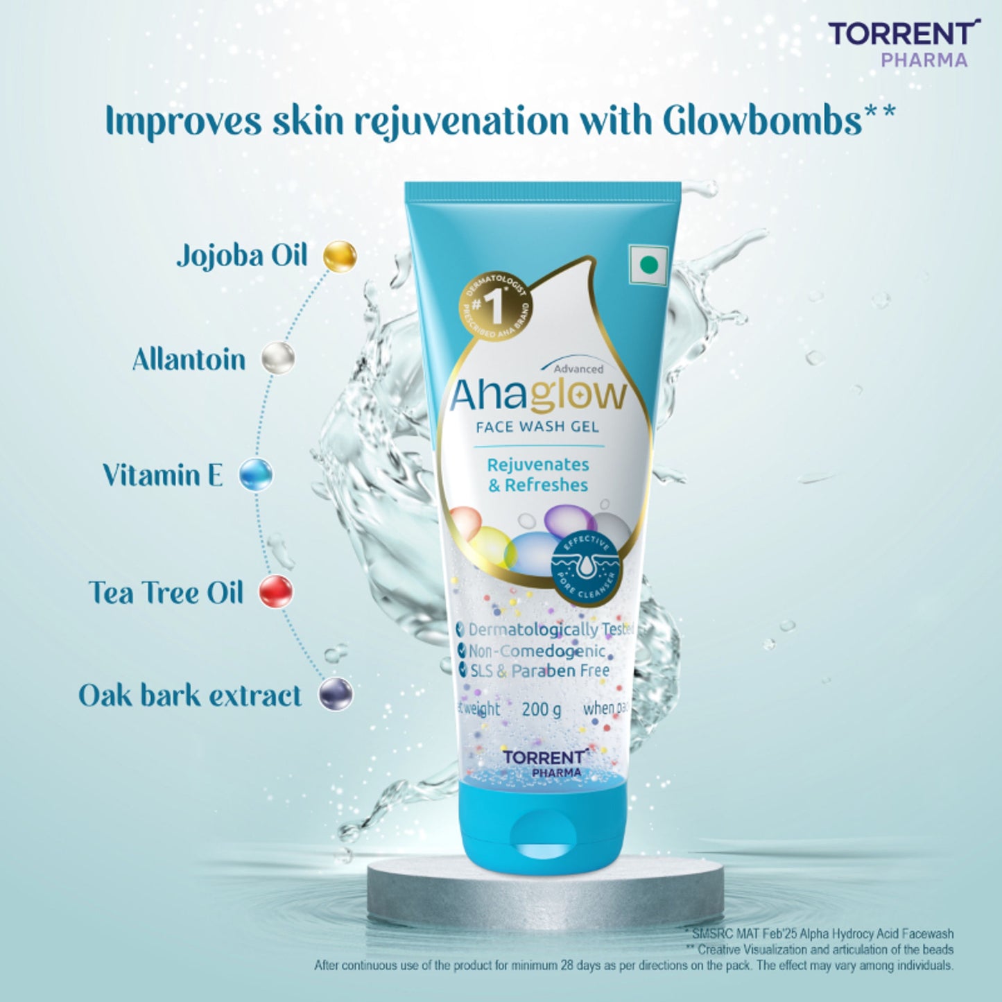 Ahaglow Advanced Face Wash Gel