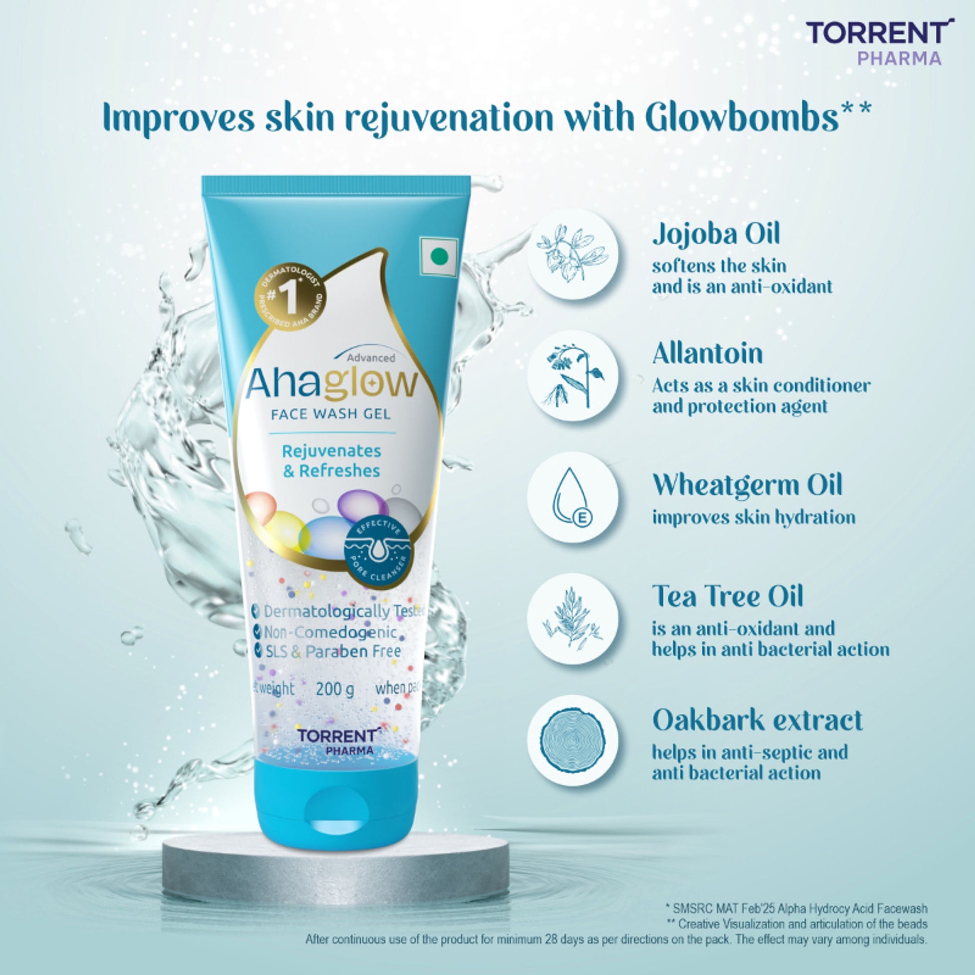 Ahaglow Advanced Face Wash Gel