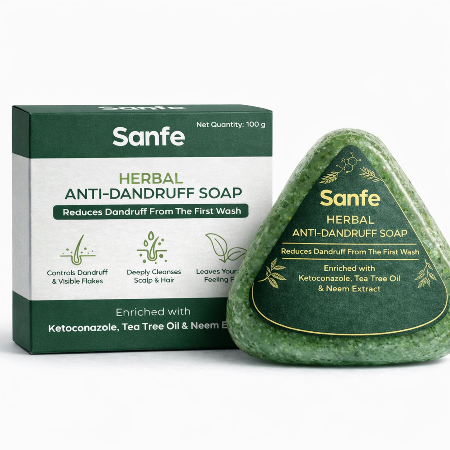 Sanfe Herbal Anti-Dandruff Soap
