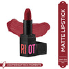 Chambor Matte Riot Lipstick Make up - 203 Road Rage Red