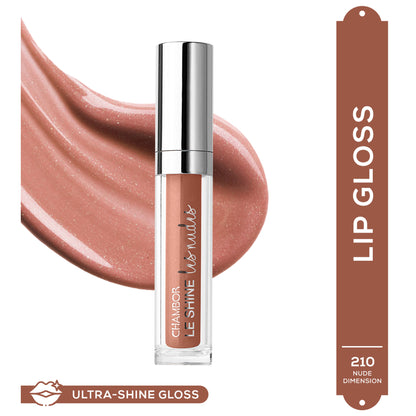 Chambor Le Shine Les Nudes Lip Gloss - 210 Nude Dimension