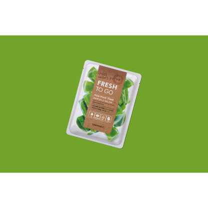 TONYMOLY Korean Fresh To Go Face Sheet Mask - Aloe
