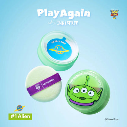 Innisfree No Sebum Mineral Powder For Oil Control Alien Toy Story Edition