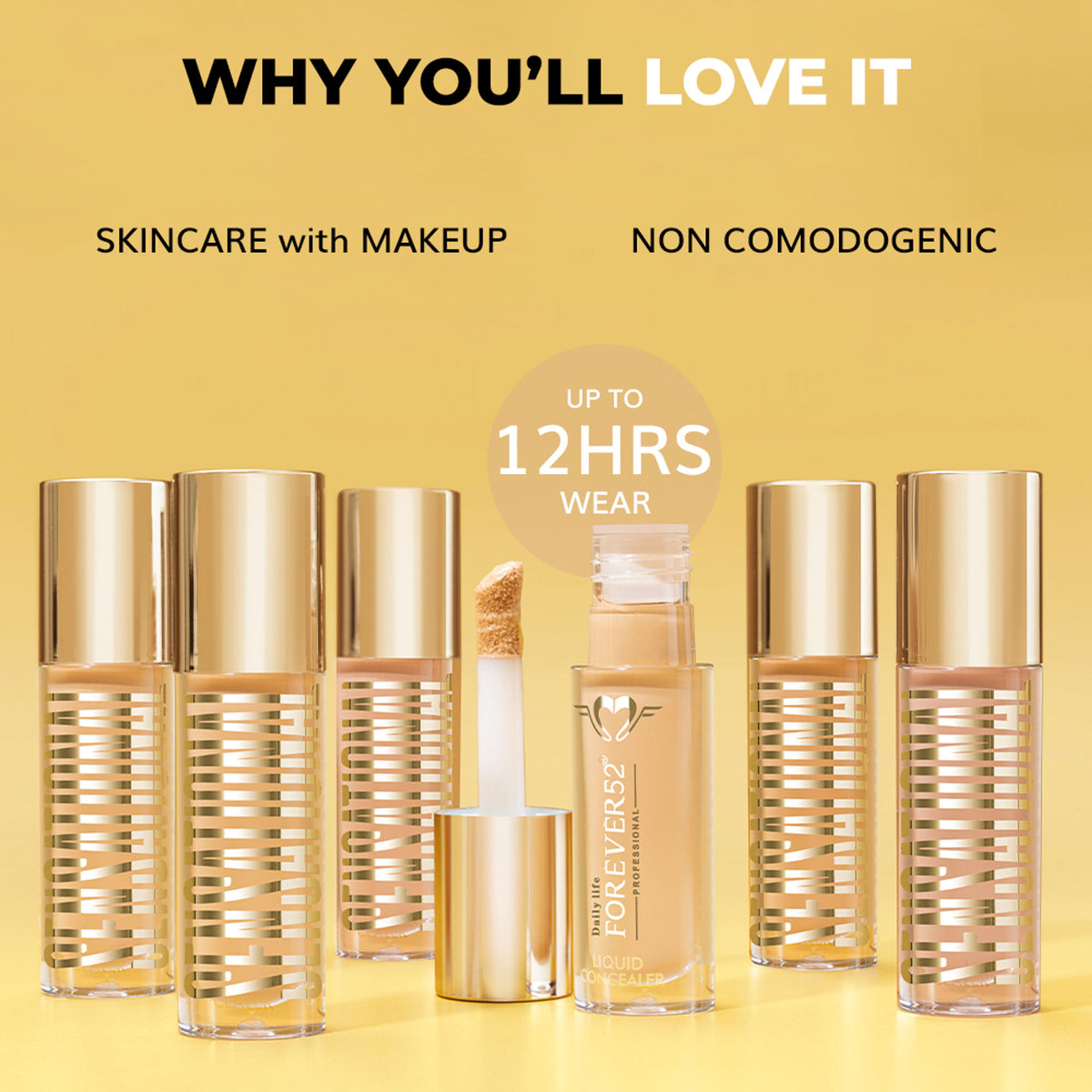 Daily Life Forever52 Sensational Liquid Concealer - Chantilly 02