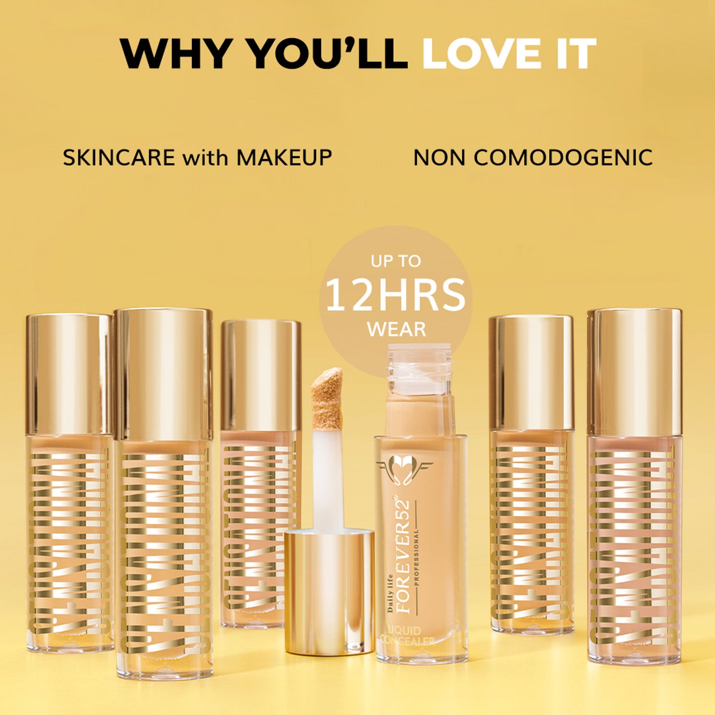 Daily Life Forever52 Sensational Liquid Concealer - Birch 04