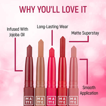 Daily Life Forever52 Stellar Matte Lipstick - Mauve Muse G402