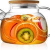Jinelza Glass Teapot Stovetop Safe 1000ml