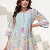 Dhiyona IE Floral Printed Pure Cotton Tunic With Trousers Co-Ords