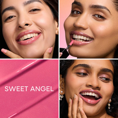 Nykaa Gloss it Up! High Shine Lip Gloss - 02 Sweet Angel