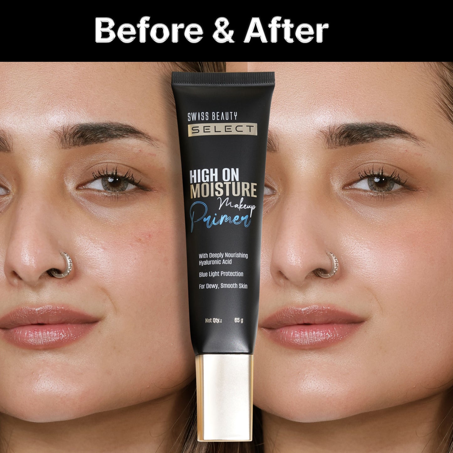 Swiss Beauty Select High On Moisture Makeup Primer Enriched With Glycerin & Hyaluronic Acid