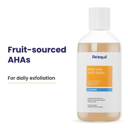 Re'equil Fruit AHA Face Wash