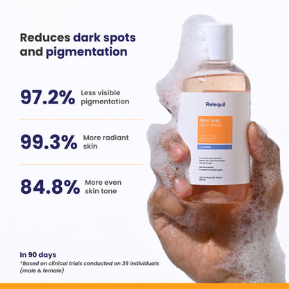 Re'equil Fruit AHA Face Wash