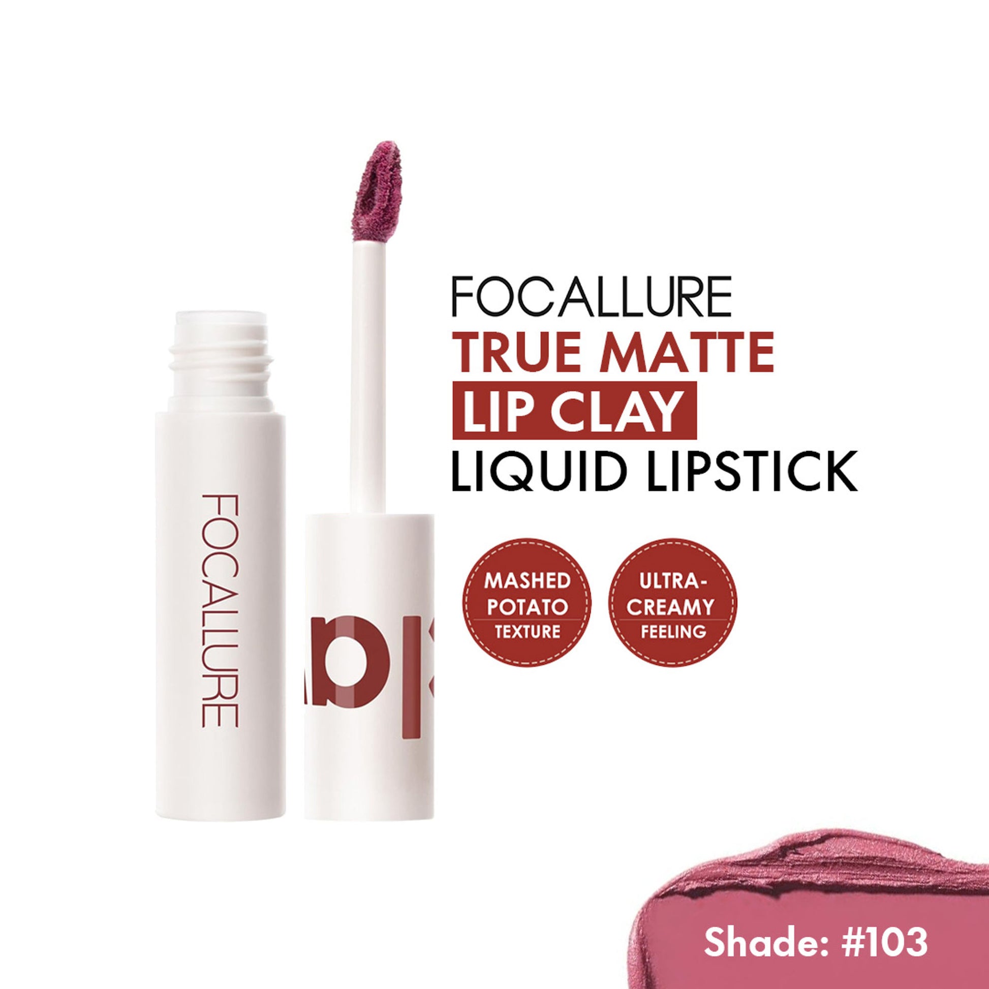 Focallure FA179 True Matte Lip Clay - 103