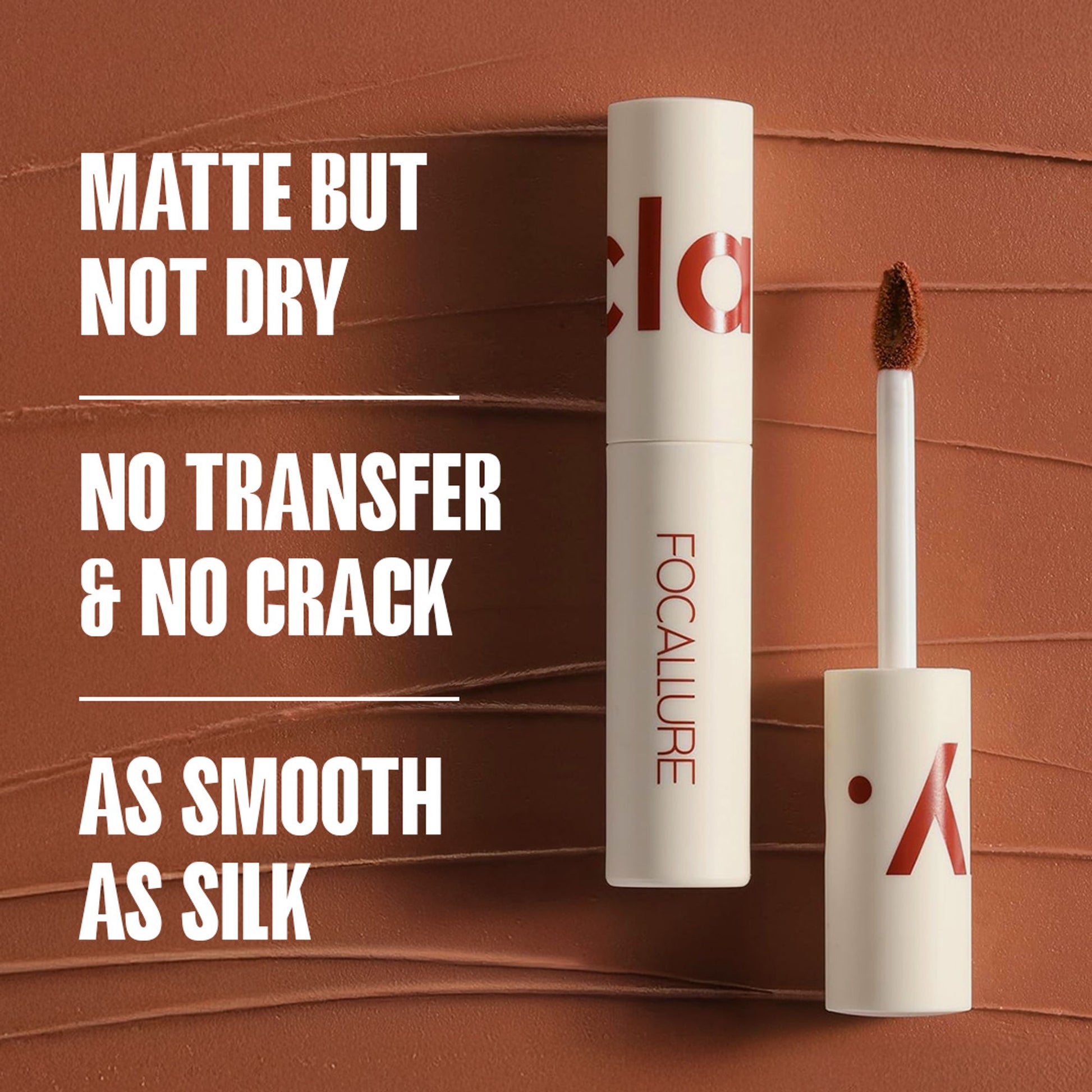 Focallure FA179 True Matte Lip Clay - 002