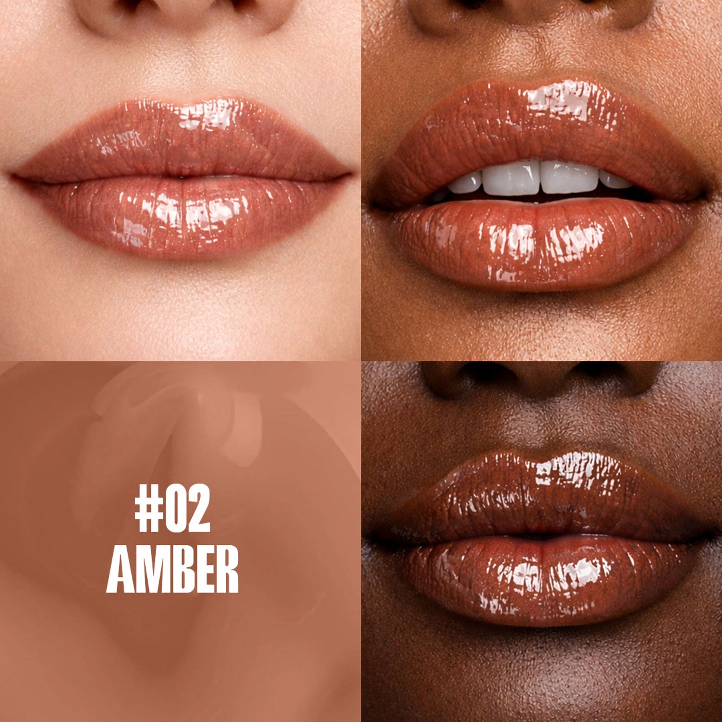 Focallure FA153 Plumpmax High Shine Lip Glow - Amber