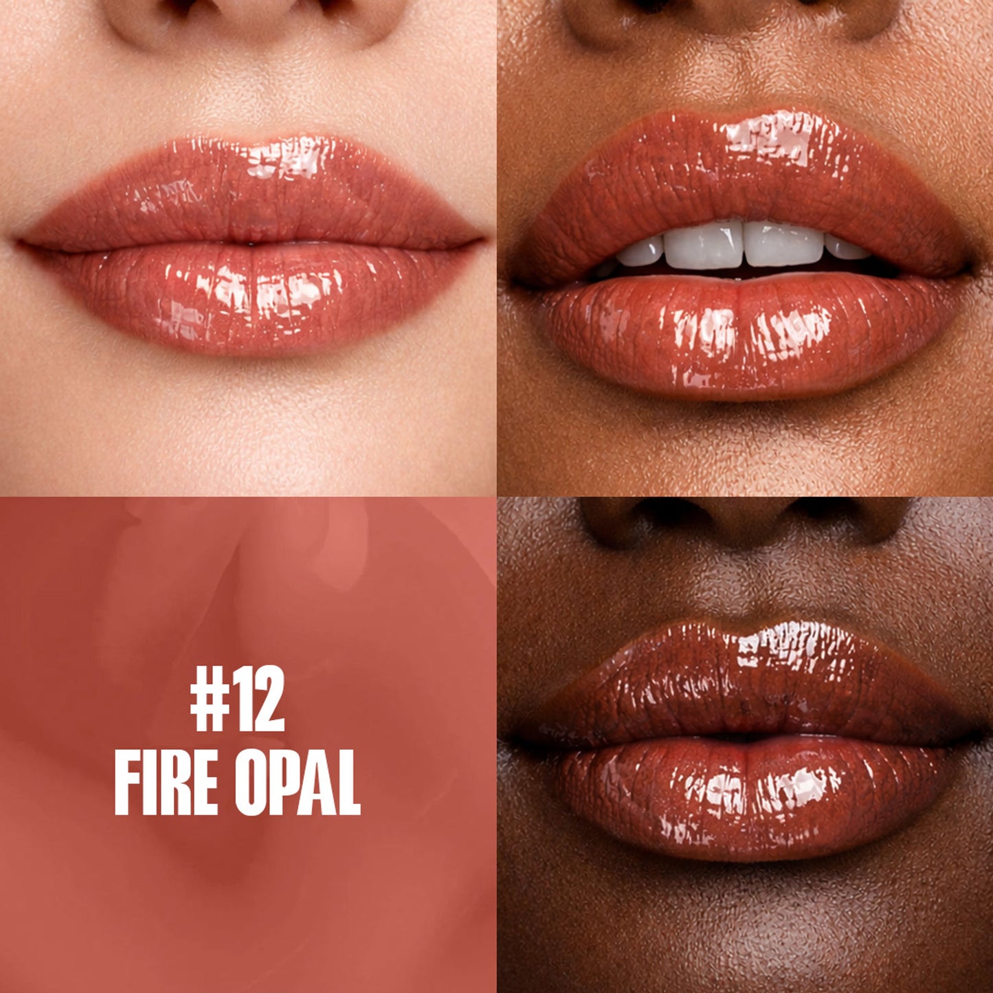 Focallure FA153 Plumpmax High Shine Lip Glow - Fire Opal