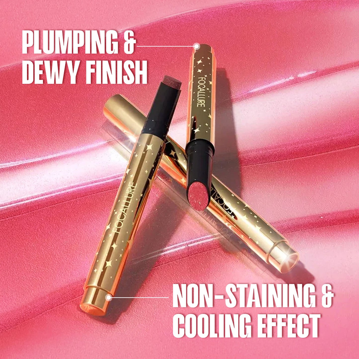 Focallure FA-L17 Sparkling Gem Lip Gloss Stick - Paracosm