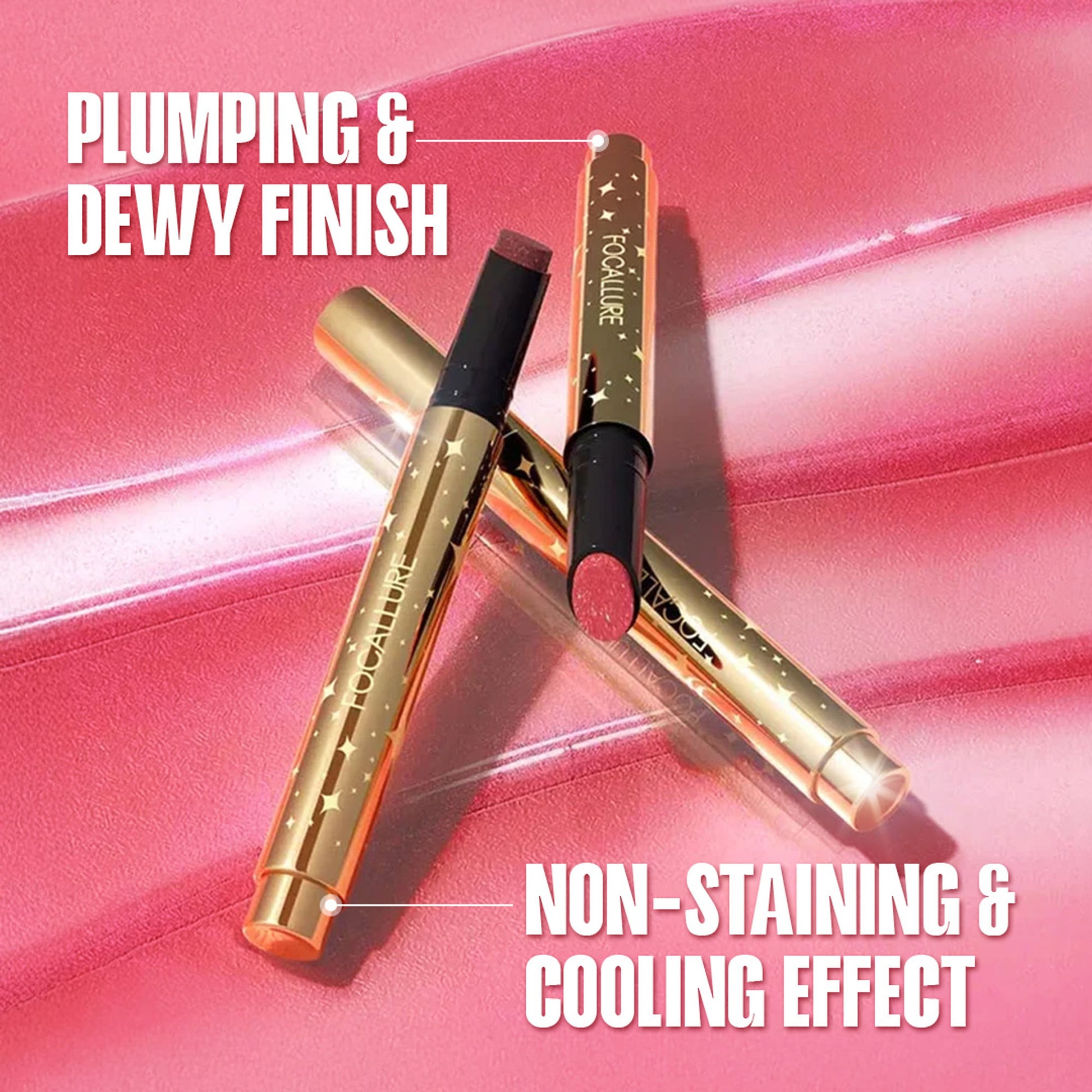 Focallure FA-L17 Sparkling Gem Lip Gloss Stick - Mellow