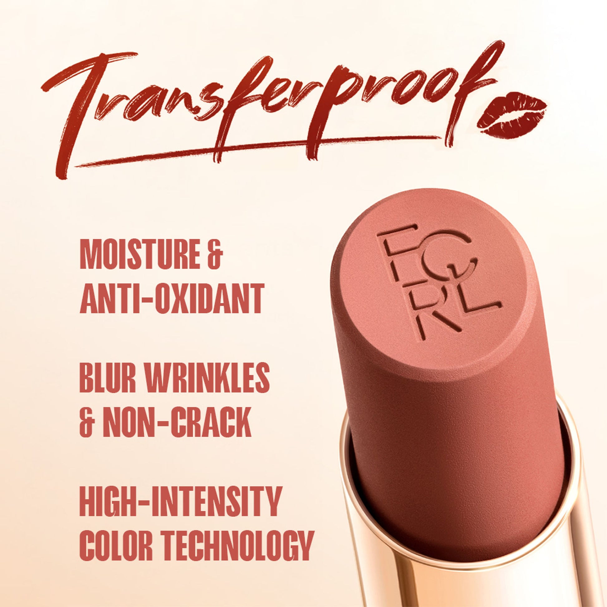 Focallure Lasting Matte Lipstick - Hot Pk02 Figgy Pink