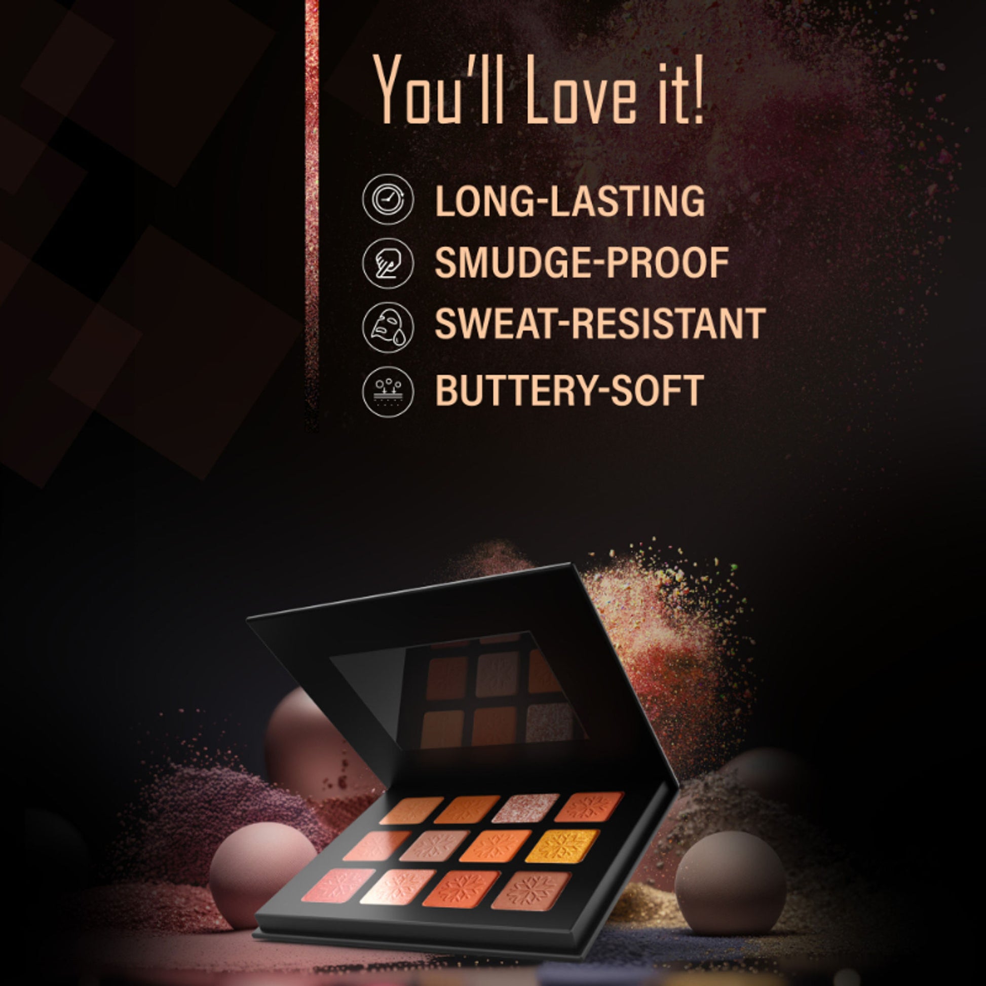 Faces Canada Starry Eyes Shadow Palette - Supernova