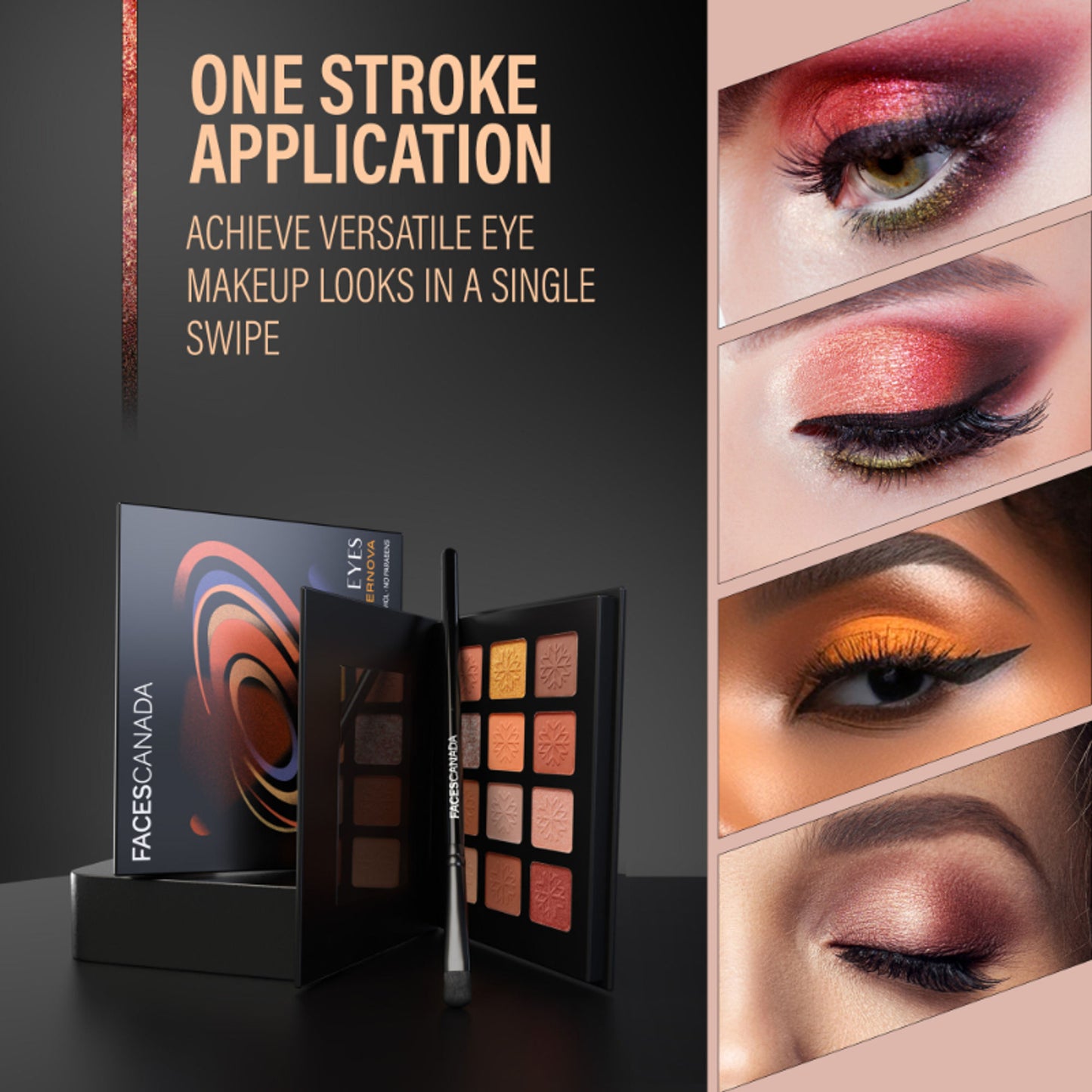 Faces Canada Starry Eyes Shadow Palette - Supernova