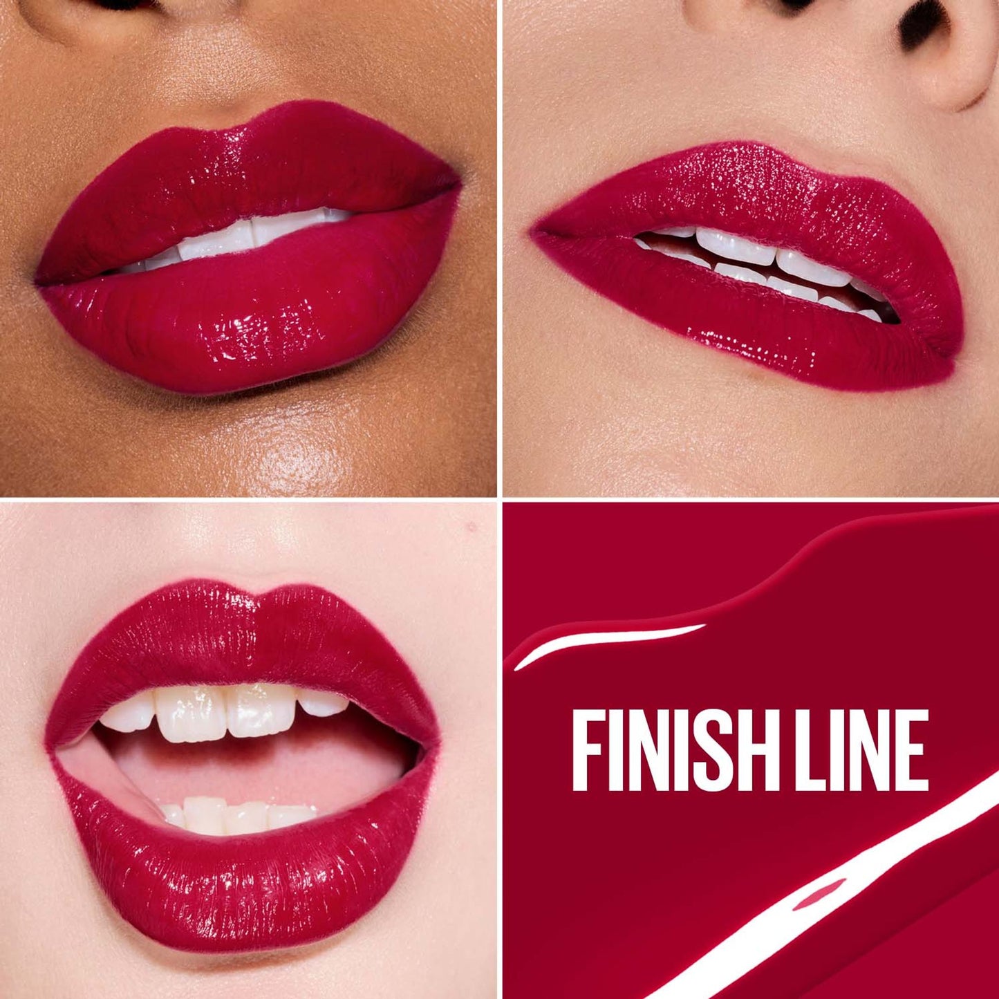 Maybelline New York Super Stay Vinyl Ink High Shine Racing Liquid Lipstick - Finish Line