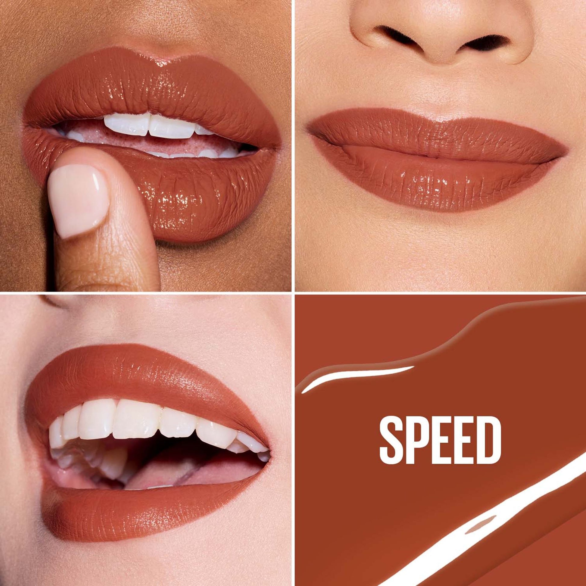 Maybelline New York Super Stay Vinyl Ink High Shine Racing Liquid Lipstick - Speed