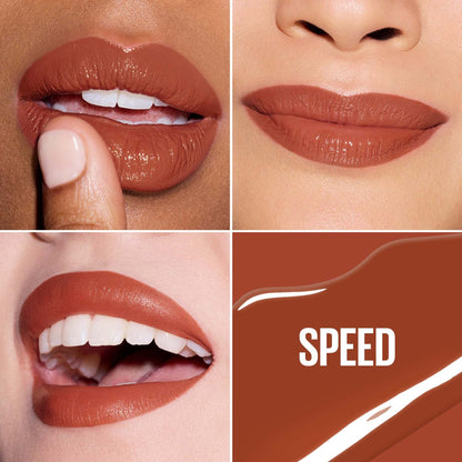 Maybelline New York Super Stay Vinyl Ink High Shine Racing Liquid Lipstick - Speed