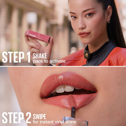 Maybelline New York Super Stay Vinyl Ink High Shine Racing Liquid Lipstick - Speed