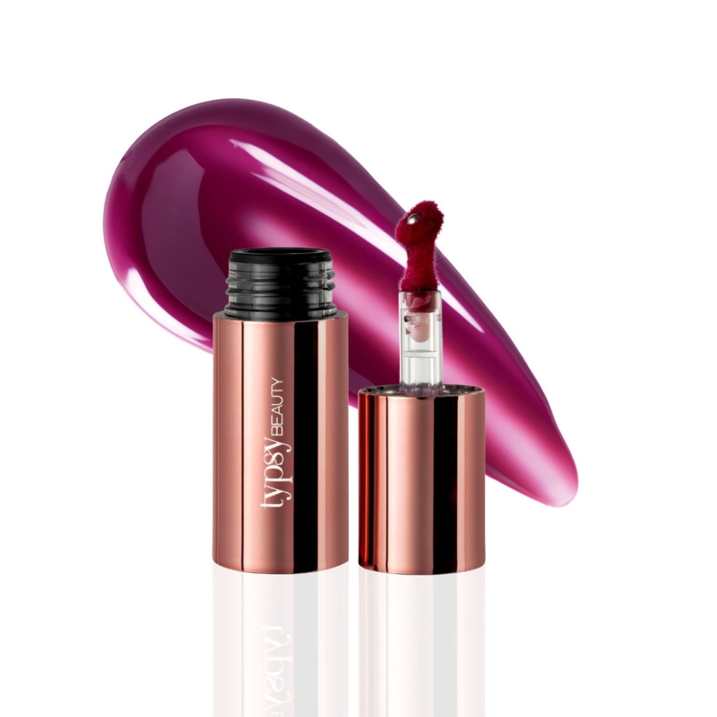 Typsy Beauty Glacier Glow Plumping Lip Tint - Frosted Fig 01