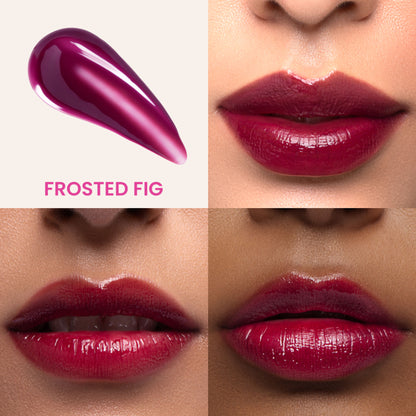 Typsy Beauty Glacier Glow Plumping Lip Tint - Frosted Fig 01