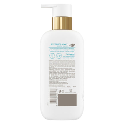 Dove 4% Refining Serum + AHA Exfoliate Away Serum Body Wash