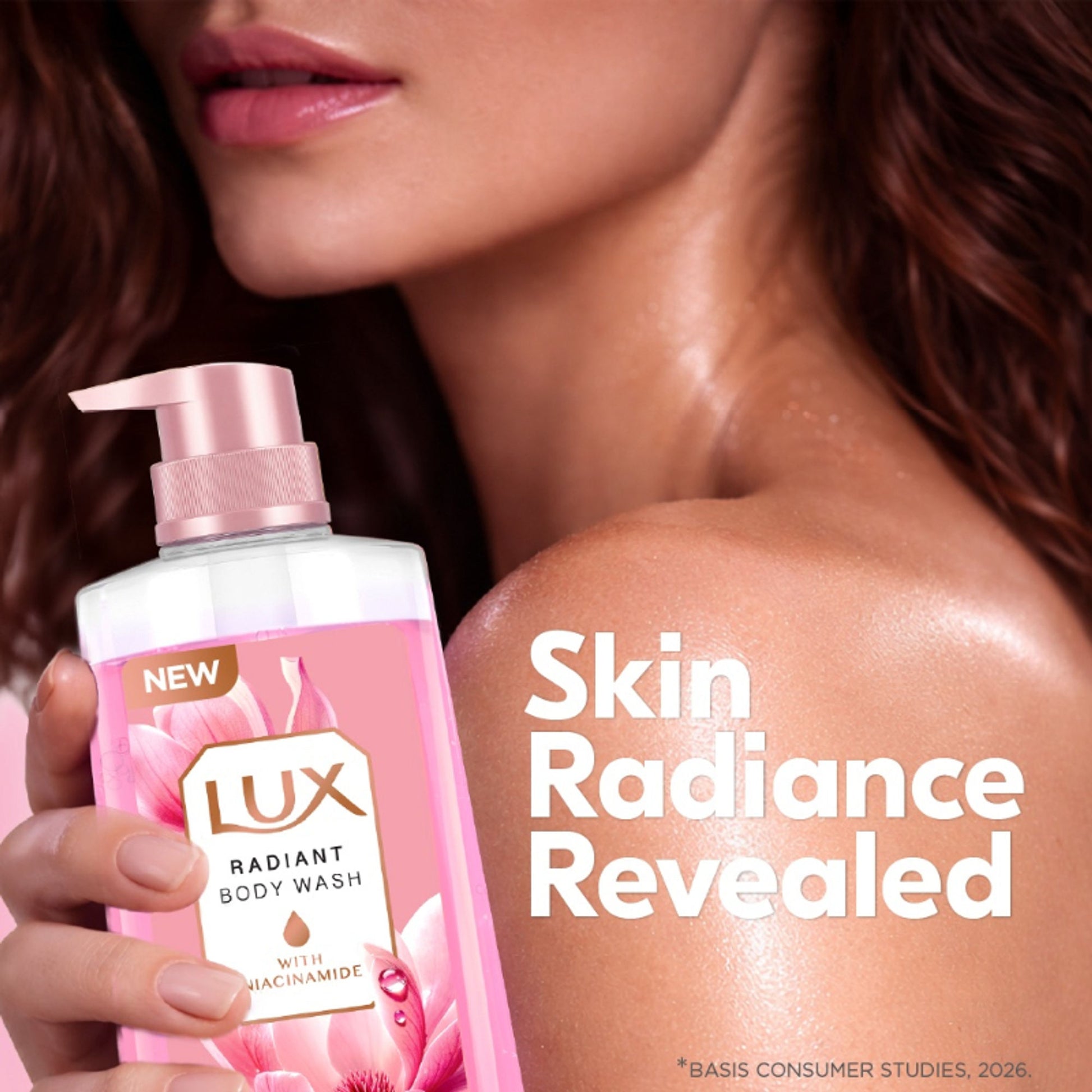 Lux French Rose Fragrance & Almond Oil Bodywash Shower Gel