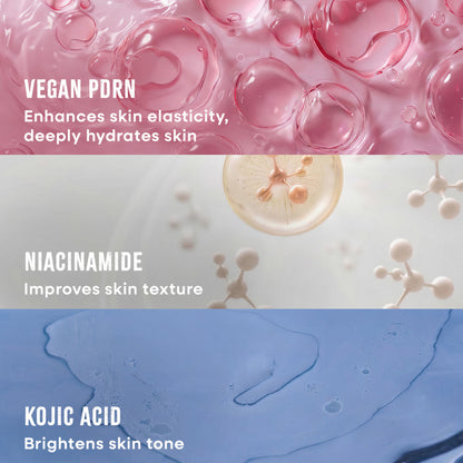 Nykaa Skin Vegan Pdrn Pink Collagen Hydrating Overnight Glow Mask With Niacinamide & Kojic Acid